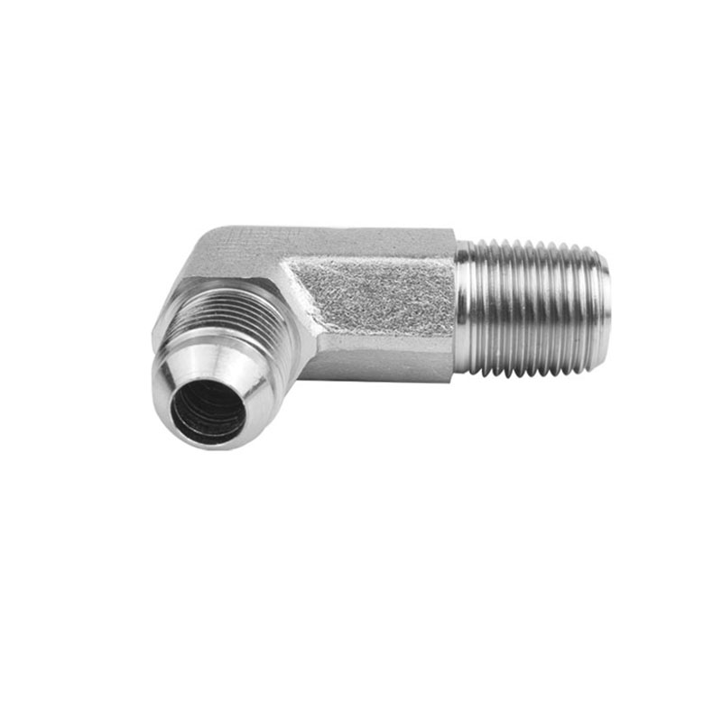 2501-L - JIC to Pipe Male Long Elbow 90°